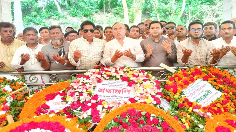 শহীদ রাষ্ট্রপতি জিয়াউর রহমানের শাহাদাত বার্ষিকীতে রাঙ্গুনিয়ায় শ্রদ্ধাঞ্জলি